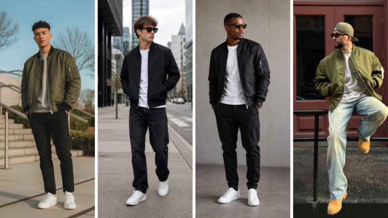How to Style a Bomber Jacket: 12 Outfit Ideas