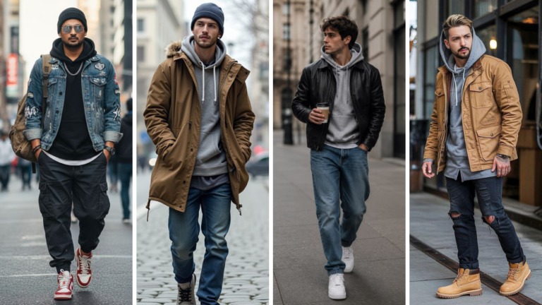 How to Style a Hoodie Under a Jacket: 10 Outfit Ideas for Men